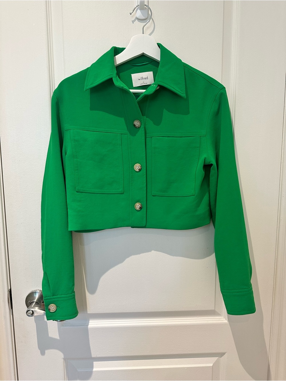 Wilfred Little Cropped Jacket Green